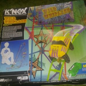 Knex wild whiplash rollercoaster